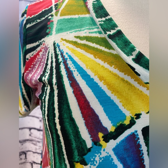 Heimish multicolored top. Perfect summer splash of color! - Picture 3 of 3
